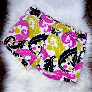 Banana Republic Hibiscus Floral Shorts Milly Collection Size 6